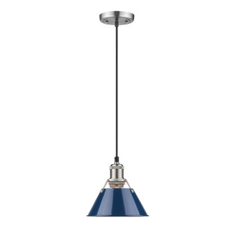 Orwell PW One Light Pendant in Pewter (62|3306-S PW-NVY)