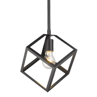 Cassio One Light Mini Pendant in Matte Black (62|2086-M1L BLK)