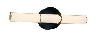 Inner Circle LED Wall Sconce in Coal And Honey Gold (42|P1542-688-L)