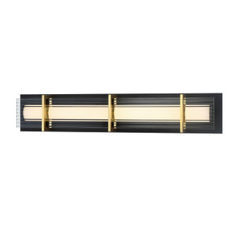 Midnight Gold LED Bath in Sand Black With Honey Gold (42|P1513-707-L)