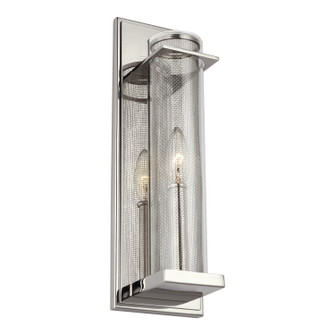 Silo One Light Wall Sconce in Polished Nickel (454|WB1874PN)