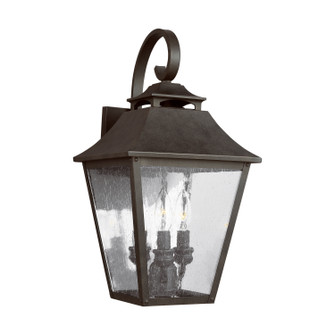 Galena Three Light Lantern in Sable (454|OL14403SBL)