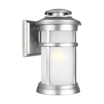 Newport One Light Outdoor Wall Lantern in Painted Brushed Steel (454|OL14301PBS)