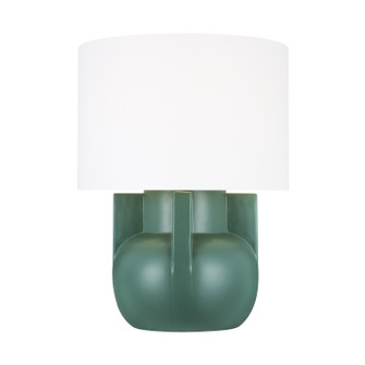 William One Light Table Lamp in Matte Green (454|LT1071GRC1)