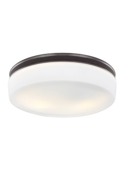 Issen Two Light Flush Mount in Oil Rubbed Bronze (454|FM504ORB)