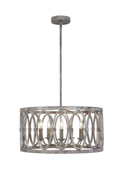 Patrice Five Light Hanging Shade in Deep Abyss (454|F3222/5DA)