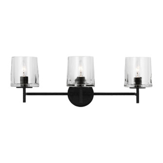 Marietta Three Light Vanity in Aged Iron (454|EV1003AI)