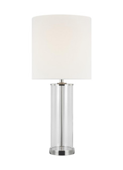 Leigh One Light Table Lamp in Polished Nickel (454|ET1301PN1)