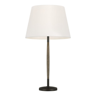 Ferrelli One Light Table Lamp in Weathered Oak Wood (454|ET1161WDO1)