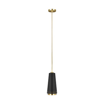 Carter One Light Pendant in Midnight Black (454|EP1091MBK)