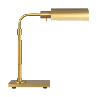 Kenyon One Light Task Table Lamp in Burnished Brass (454|CT1171BBS1)