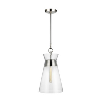 Atlantic One Light Pendant in Polished Nickel (454|CP1021PN)