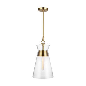 Atlantic One Light Pendant in Burnished Brass (454|CP1021BBS)