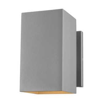 Pohl One Light Outdoor Wall Lantern in Painted Brushed Nickel (454|8731701-753)