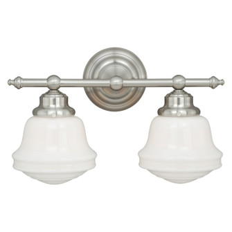 Huntley Two Light Vanity in Satin Nickel (63|W0169)