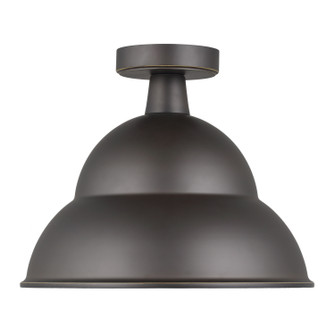 Barn Light One Light Outdoor Flush Mount in Antique Bronze (454|7836701EN3-71)