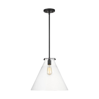 Kate One Light Pendant in Midnight Black (454|6592101-112)