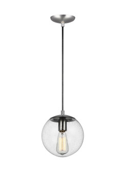 Leo - Hanging Globe One Light Pendant in Satin Aluminum (454|6501801-04)