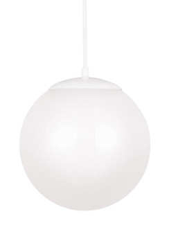 Leo - Hanging Globe LED Pendant in White (454|602293S-15)