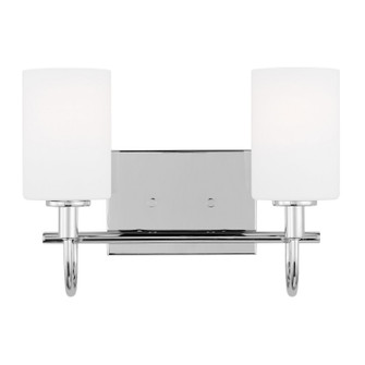 Oak Moore Two Light Bath Vanity in Chrome (454|4457102-05)