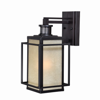 Hyde Park One Light Motion Sensor Outdoor Wall Light in Espresso Bronze (63|T0296)