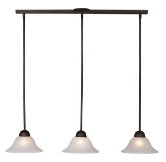 Da Vinci Three Light Mini Pendant in Oil Burnished Bronze (63|PD5027OBB)