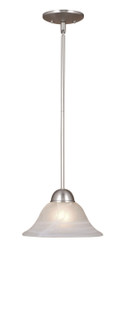 Da Vinci One Light Mini Pendant in Brushed Nickel (63|PD5024BN)