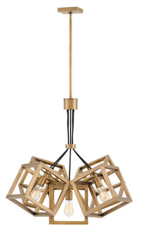 Ensemble LED Chandelier in Brushed Bronze (138|FR42444BBZ)