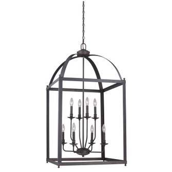 Juliet Eight Light Pendant in Architectural Bronze (63|P0219)
