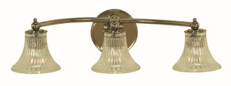 Ella Three Light Wall Sconce in Polished Nickel (8|5623 PN)