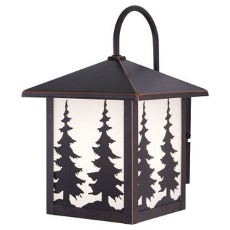 Yosemite One Light Outdoor Wall Mount in Burnished Bronze (63|OW33483BBZ)