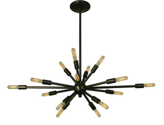 Simone 16 Light Chandelier in Mahogany Bronze (8|4390 MB)