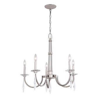 Hoyne Five Light Chandelier in Polished Nickel (63|H0243)