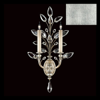 Crystal Laurel Two Light Wall Sconce in Silver (48|759750-SF4)