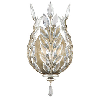 Crystal Laurel One Light Wall Sconce in Silver (48|759550ST)