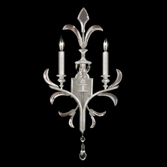 Beveled Arcs Two Light Wall Sconce in Silver (48|704850-SF4)