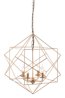 Penta Four Light Ceiling Lamp in Gold (339|56022)