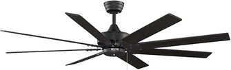 Levon AC 63''Ceiling Fan in Black (26|FP7910BL)