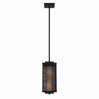 Brama LED Outdoor Pendant in Black/Gold (40|42718-017)