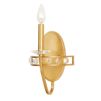 Monroe One Light Wall Sconce in Antique Gold (137|363W01AG)