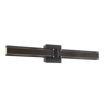 Admiral LED Wall Sconce in Matte Black/Gold (40|38004-018)