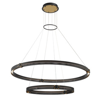 Admiral LED Chandelier in Matte Black/Gold (40|37385-019)