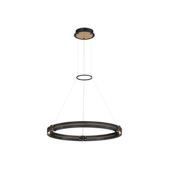 Admiral LED Chandelier in Matte Black/Gold (40|37053-017)