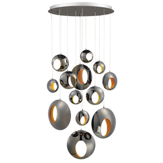 Arlington LED Chandelier in Blackened Chrome (40|35910-015)