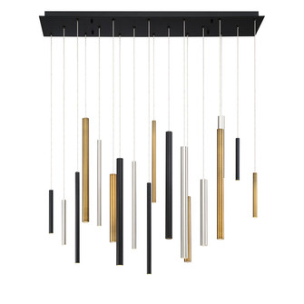 Santana LED Chandelier in Black (40|31446-043)