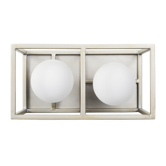 Plaza Two Light Bath in Silverado/Carbon (137|325B02SOCB)