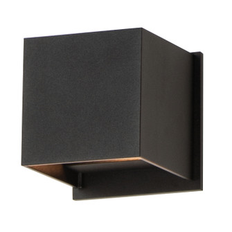 Alumilux Cube LED Outdoor Wall Sconce in Black (86|E41308-BK)