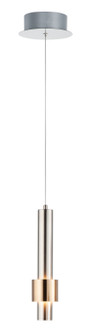 Reveal LED Pendant in Satin Nickel / Satin Brass (86|E24751-SNSBR)