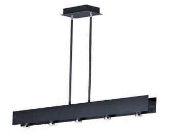 Beam LED LED Pendant in Black / Polished Chrome (86|E24634-BKPC)