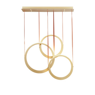Tether LED Pendant in Natural Aged Brass (86|E24083-NAB)